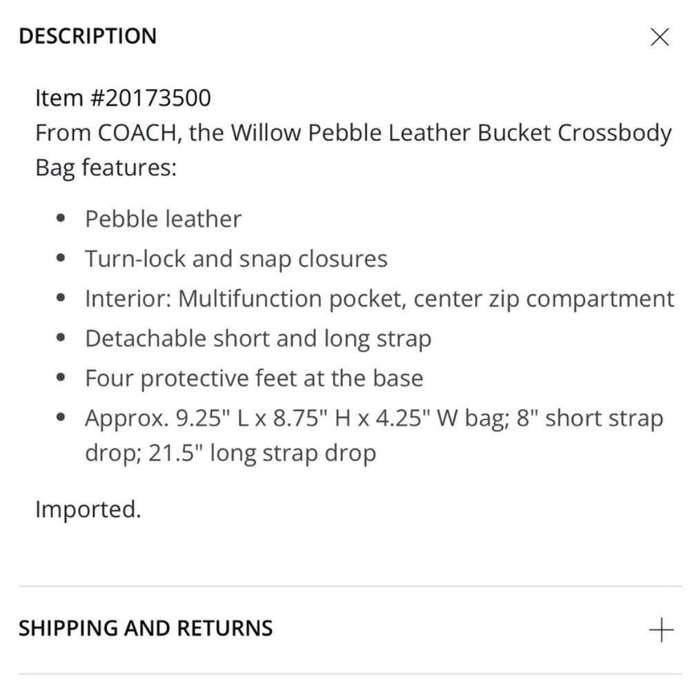 Coach Willow Bucket Bag - Picture 2 of 13